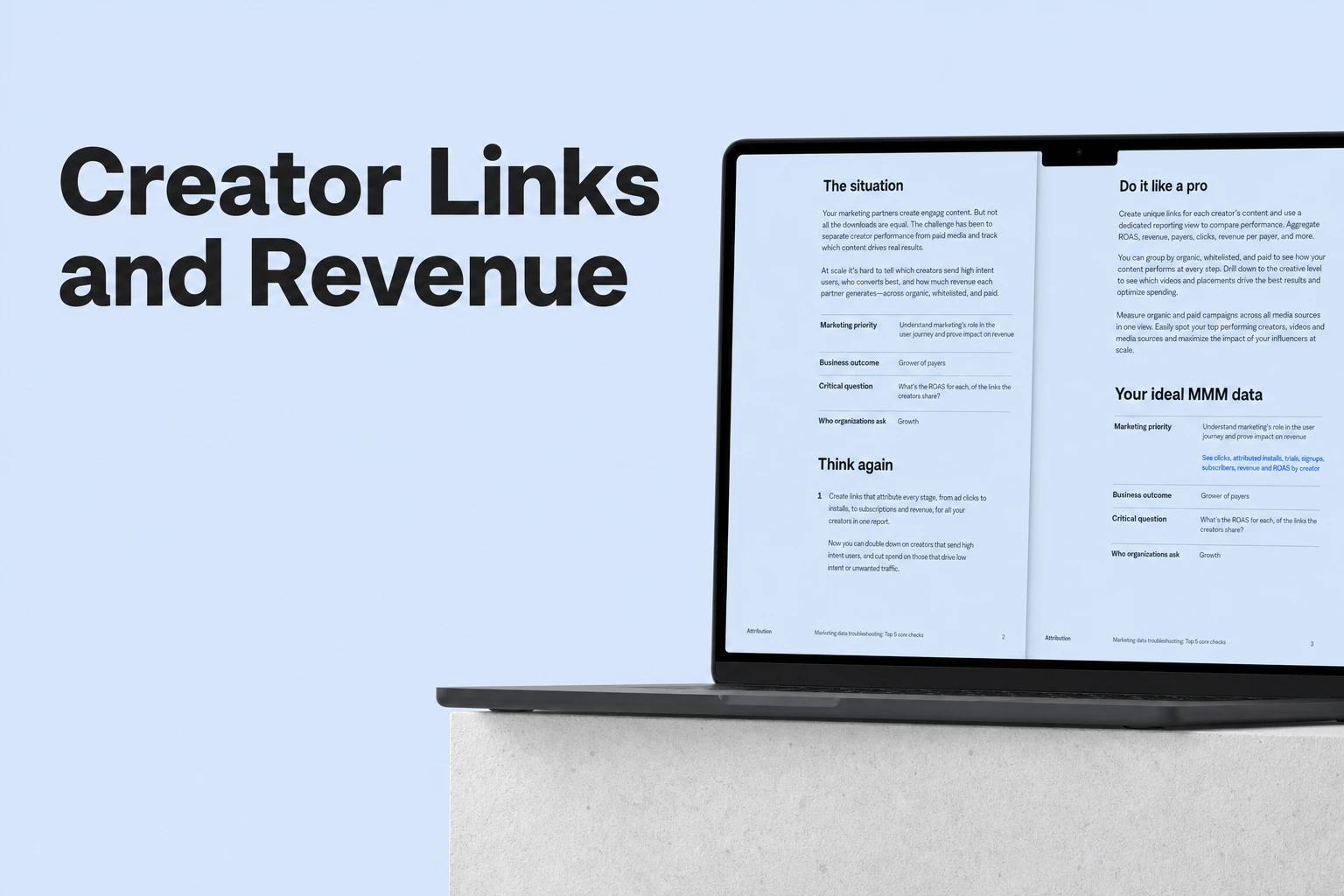 How to Track Creator Links and Revenue in One Report