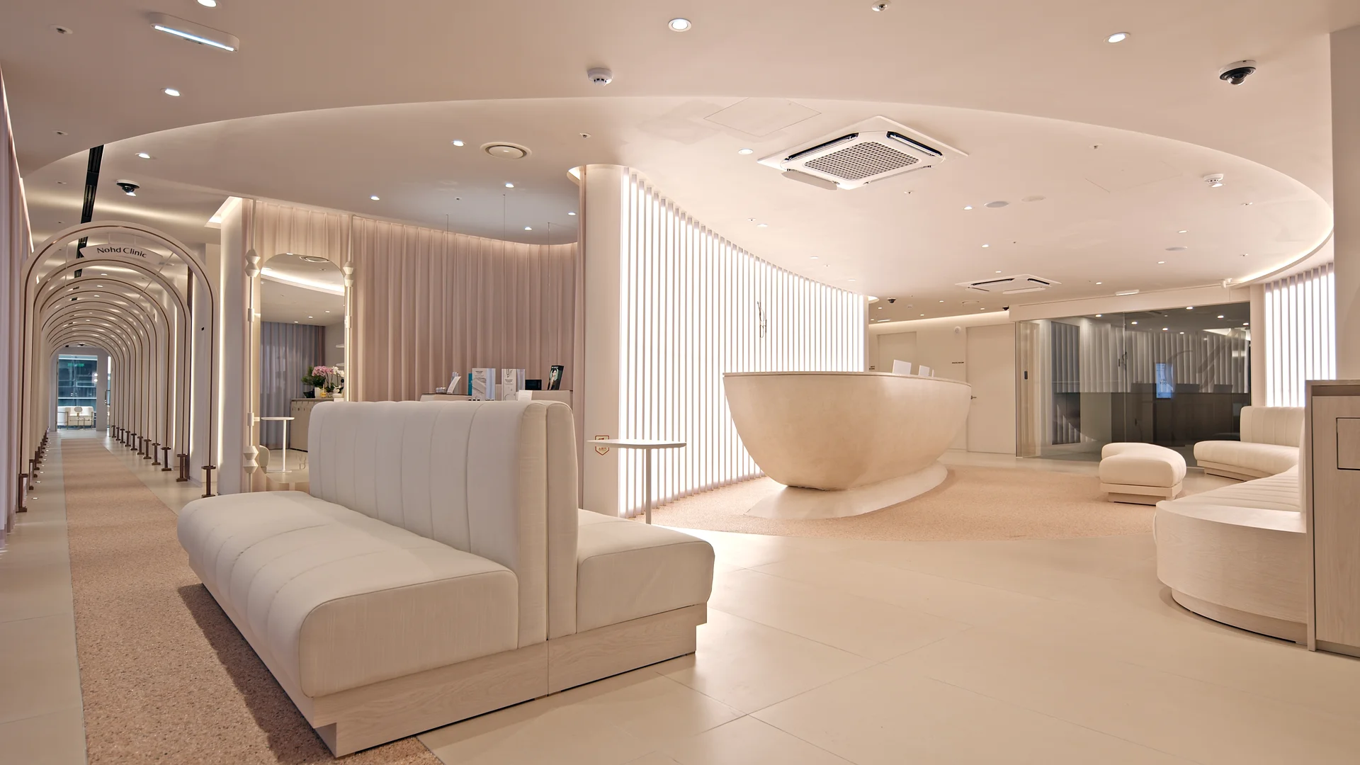 Premium dermatology clinic interior