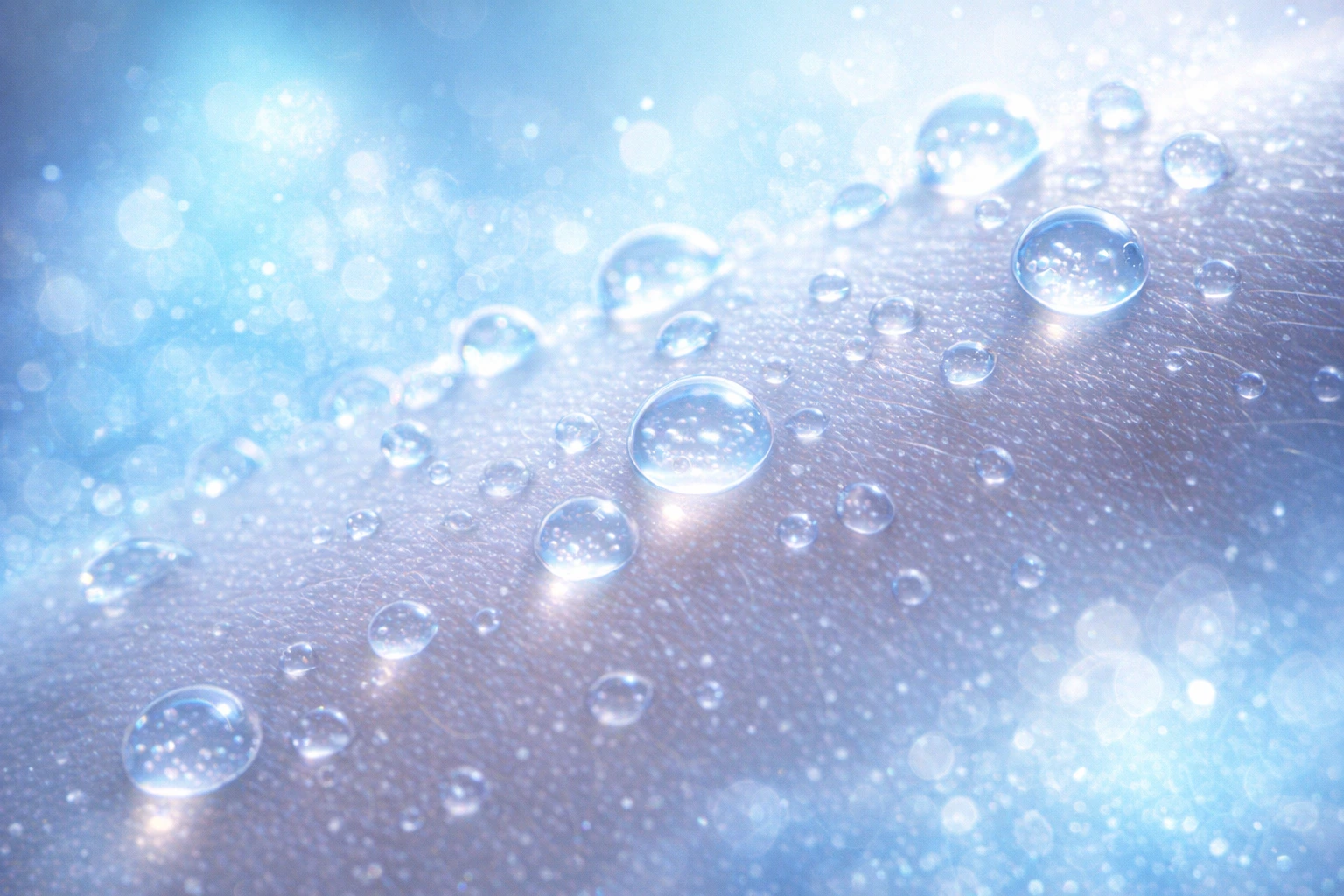 Abstract glowing skin texture