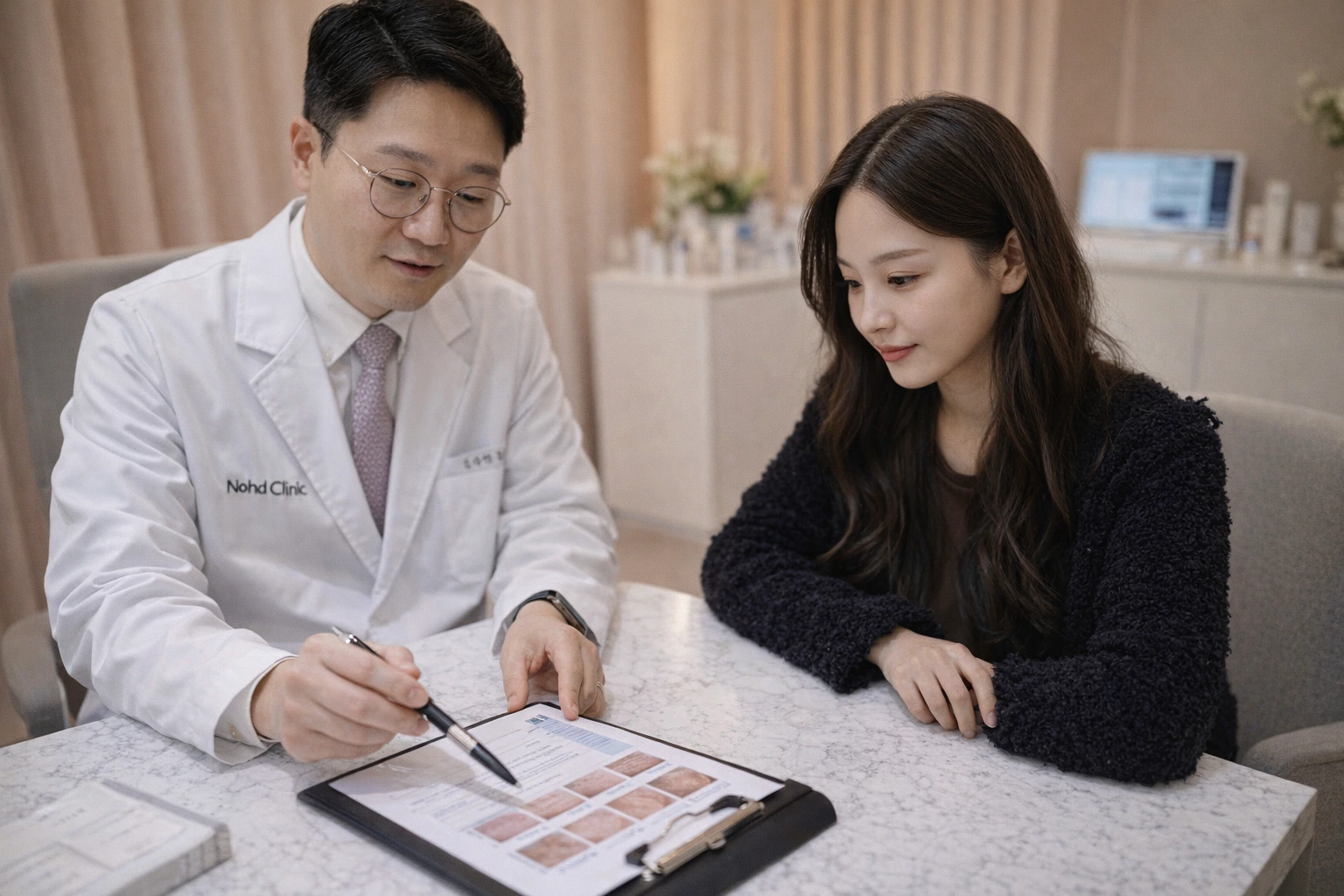 Professional skincare consultant