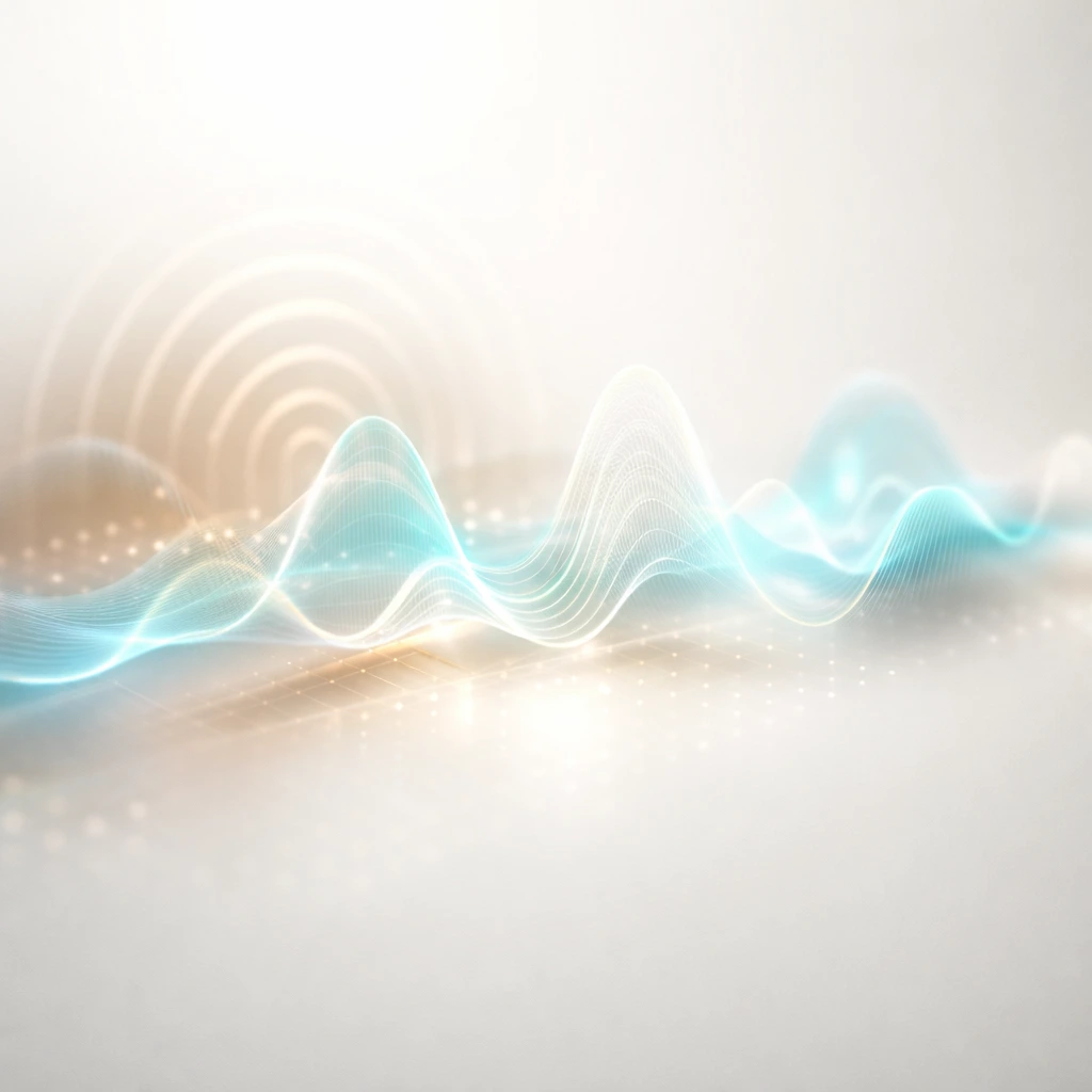 Abstract medical technology and radiofrequency waves