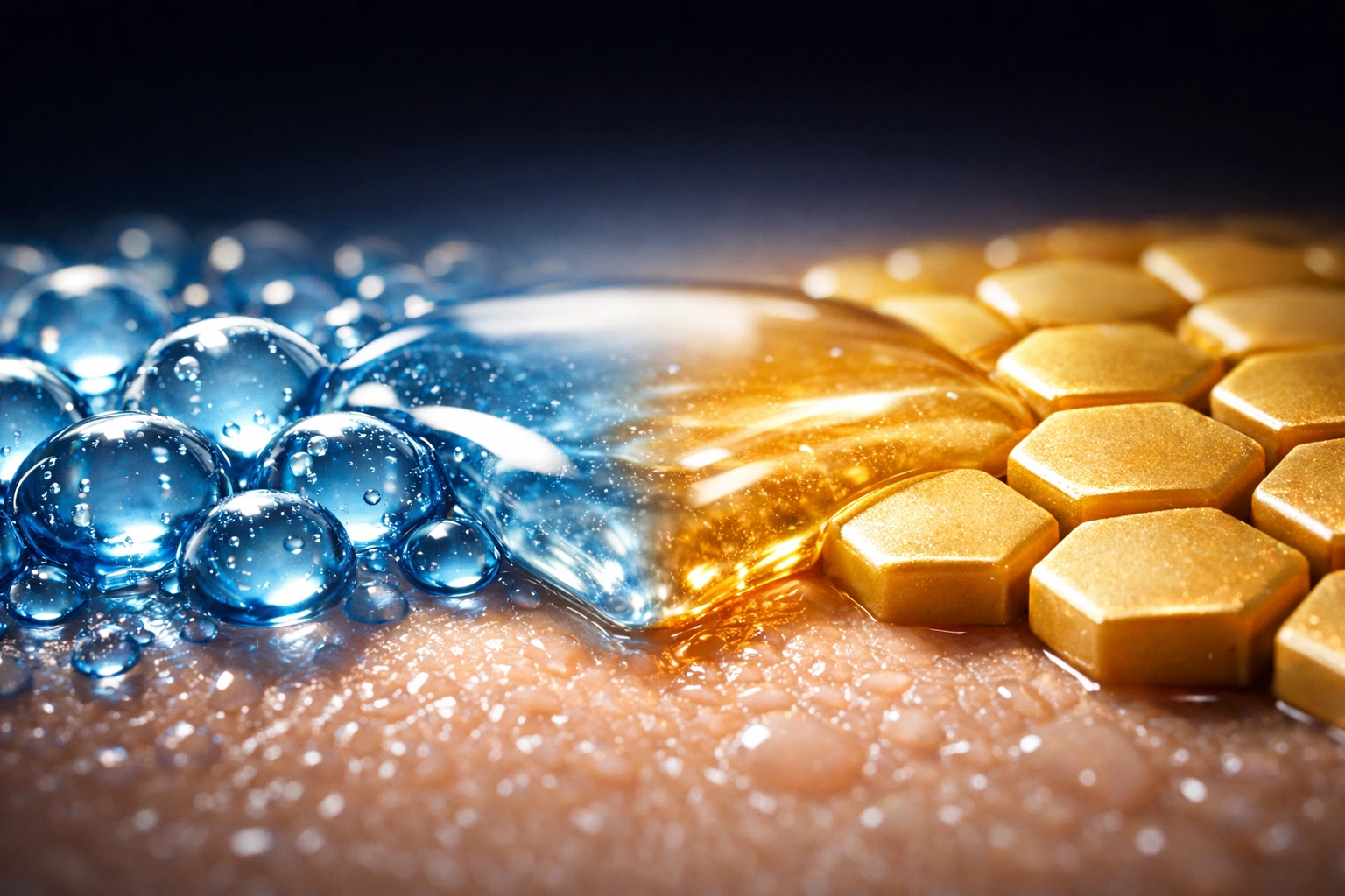 Skin barrier hydration and ceramides