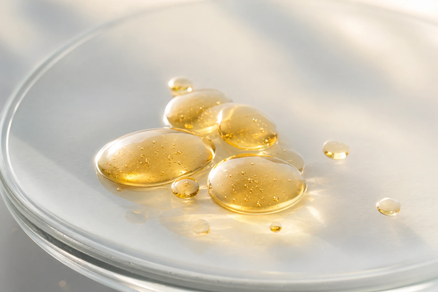 Textura de suero de vitamina C