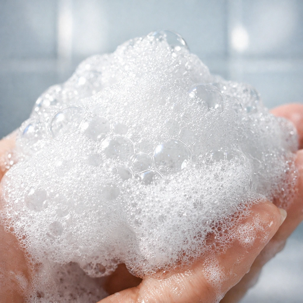 Foaming cleanser