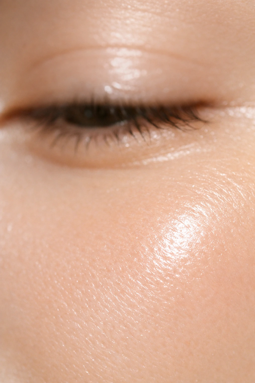 Healthy, bright under-eye skin