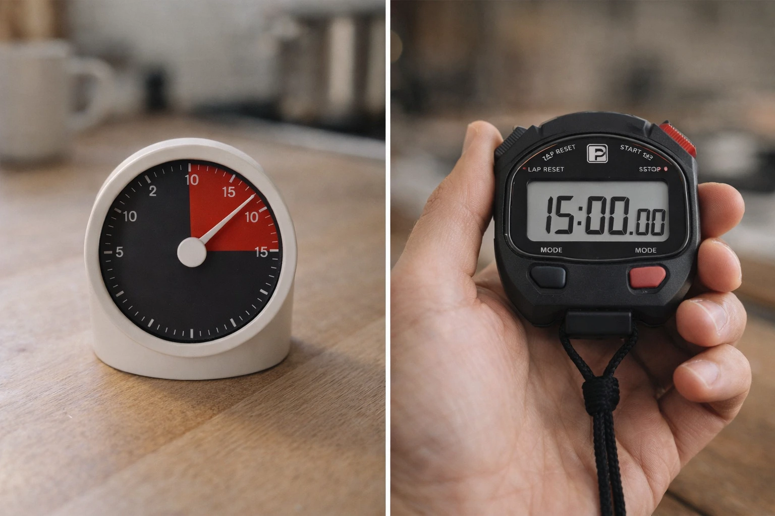 15 minute timer concept