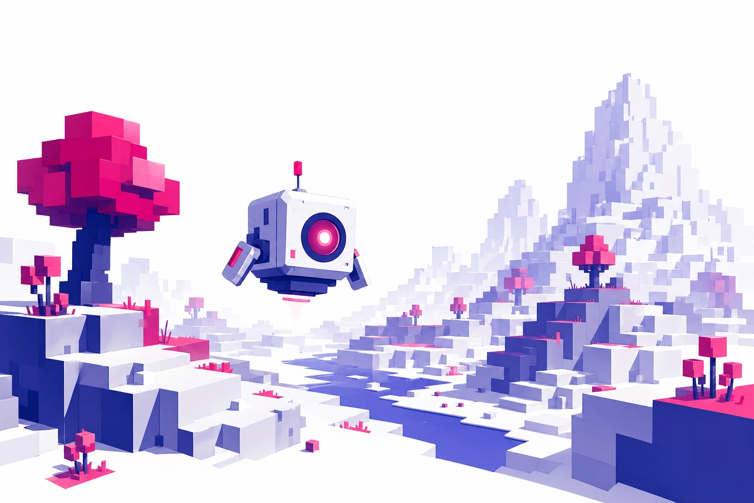 Minecraft gameplay with AI buddy interface