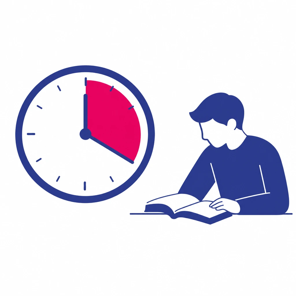 Visual representation of a 20-minute daily burst learning method