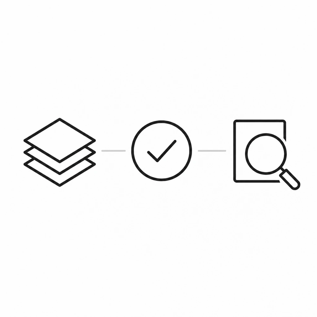 Repeatable workflow diagram for AI monitoring