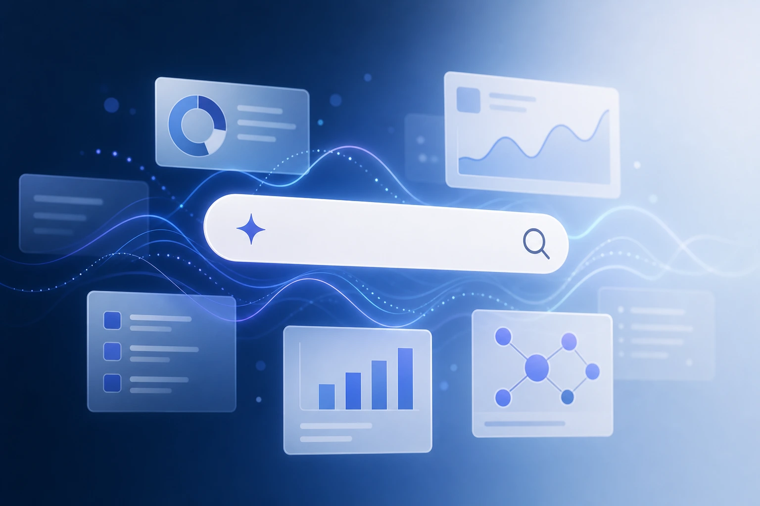 clean dashboard interface showing AI search citation metrics and page structure analysis