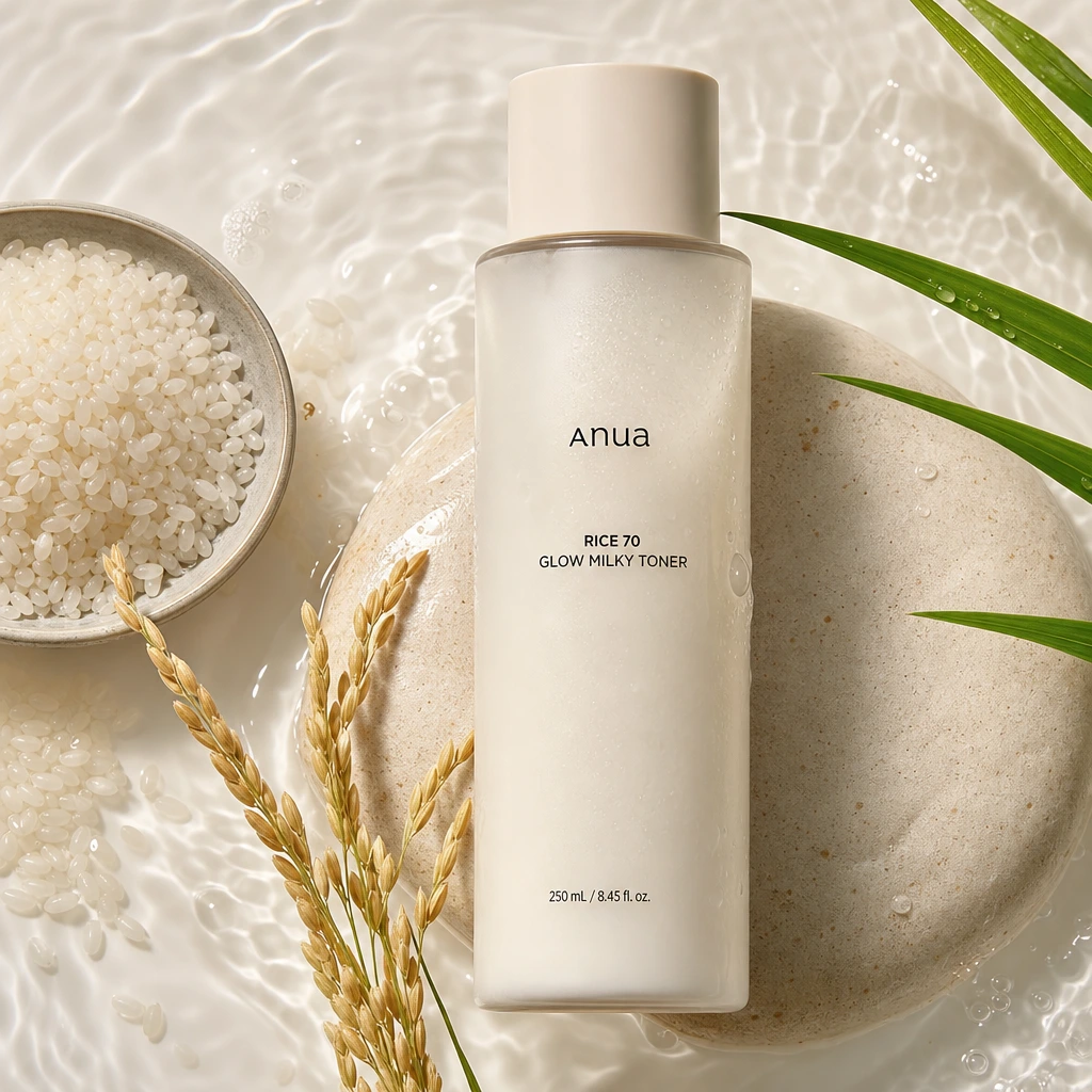 Anua Rice 70 Glow Milky Toner product shot