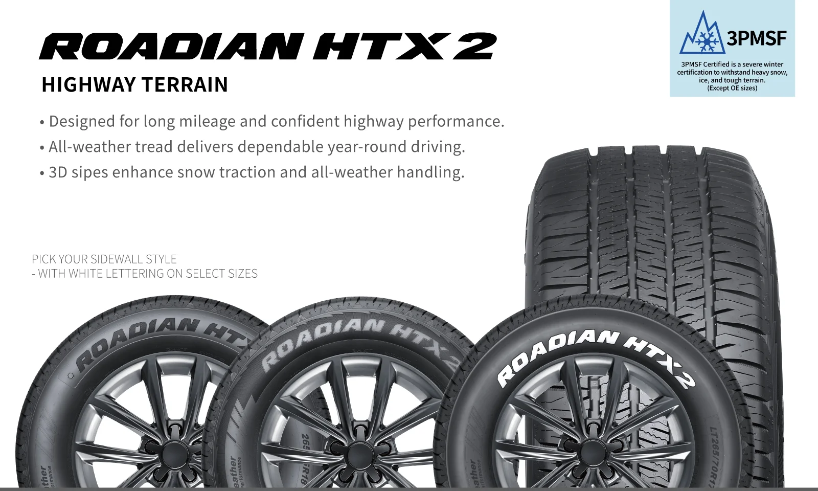 ROADIAN HTX2 Product Features