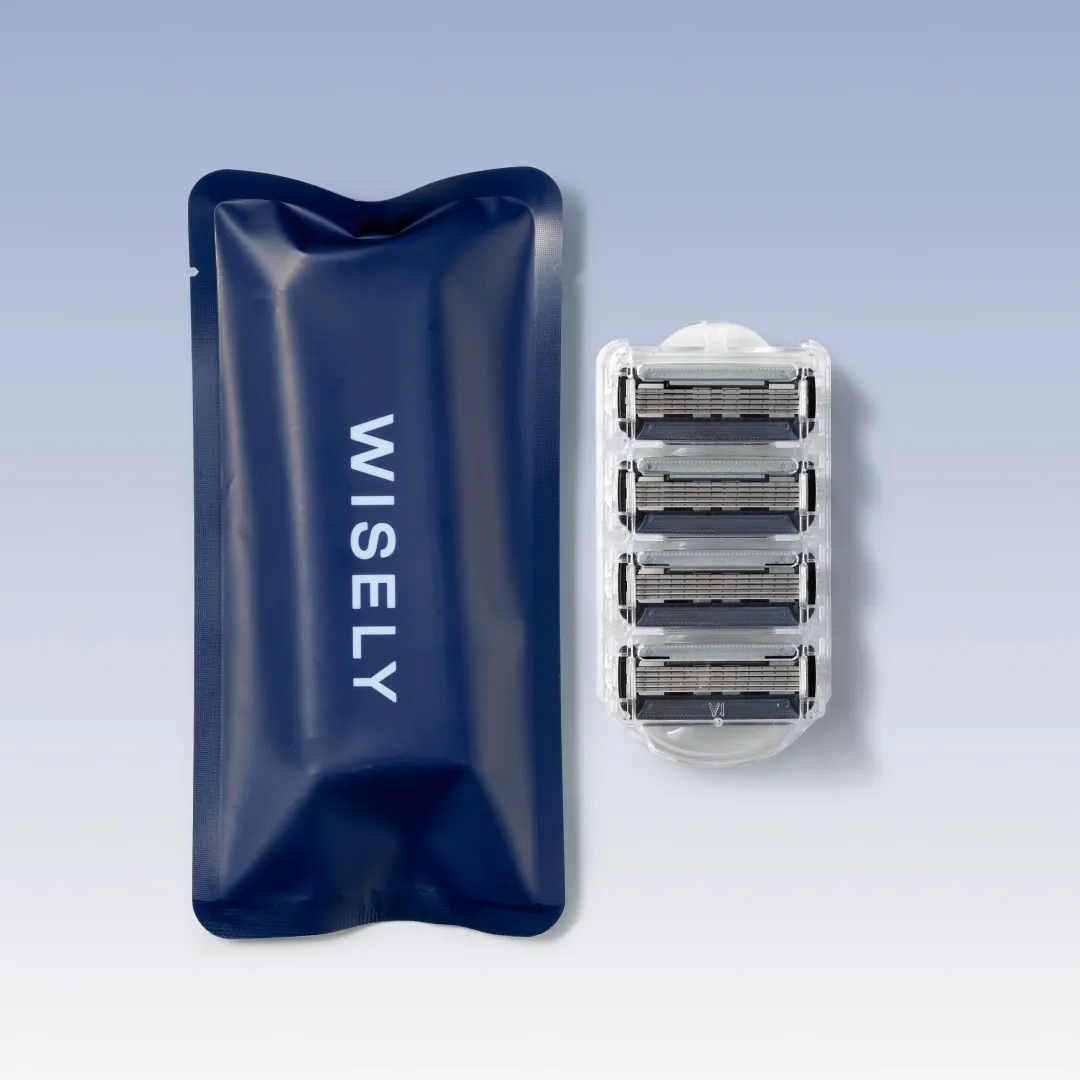 와이즐리 5중날 면도날 리필 PRO