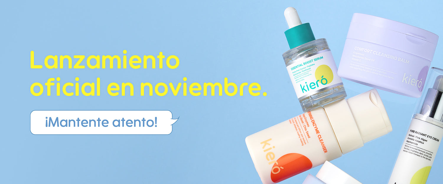 Kiero Essential Boost Serum flatlay