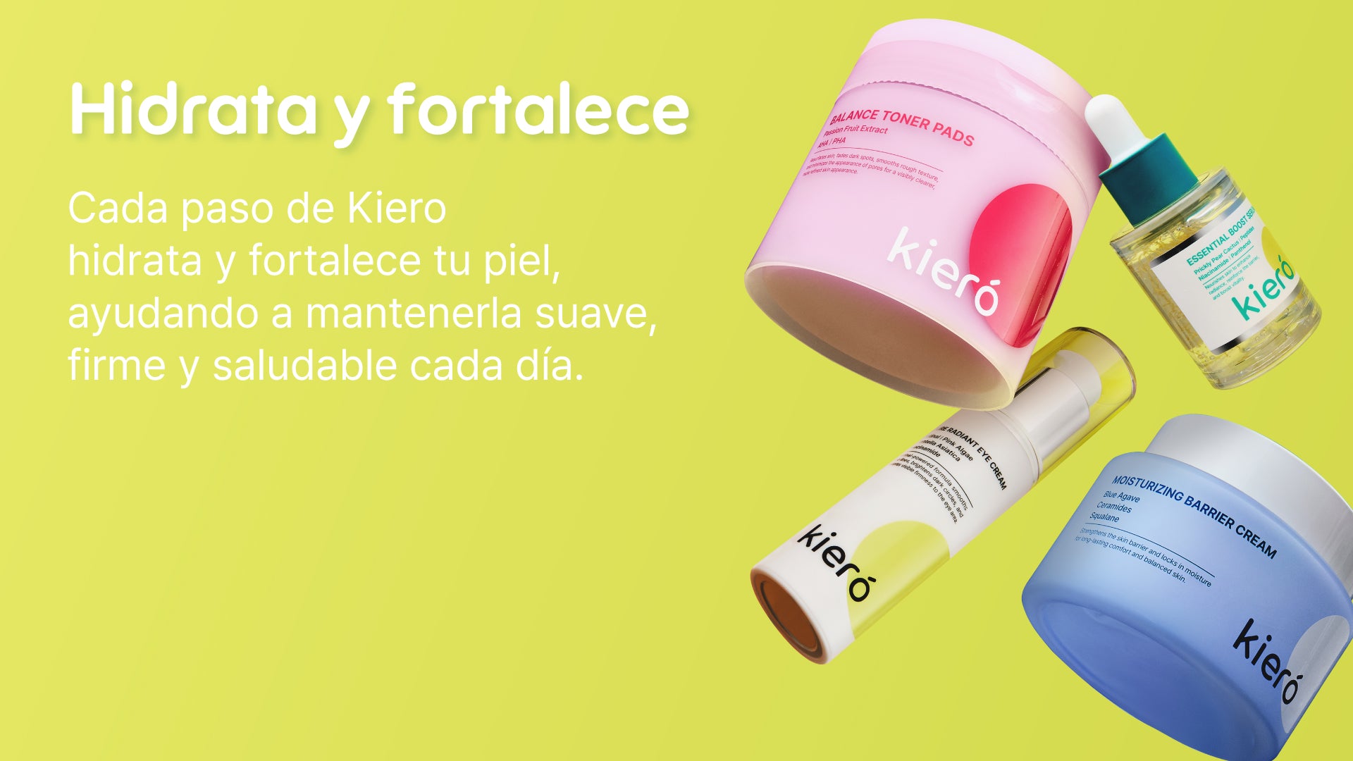 Kiero Moisturizing Barrier Cream para reparar la piel