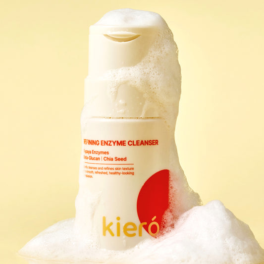 Botella de limpiador facial suave Kiero